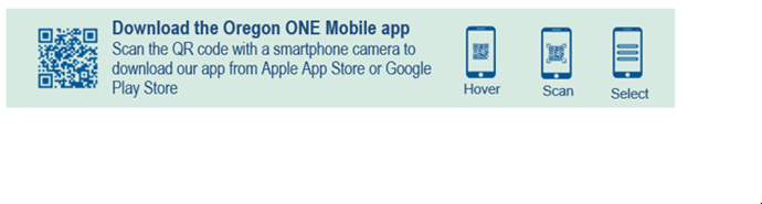 Oregon one mobile app