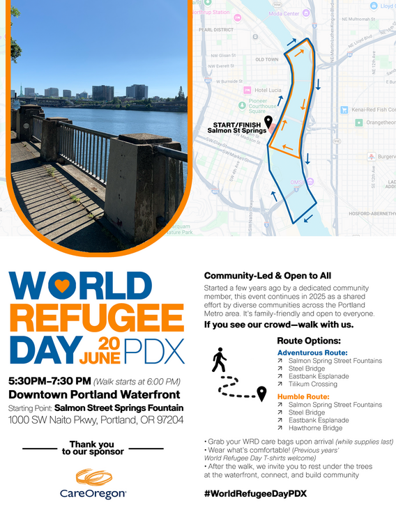 photo of bridge on Portland waterfront