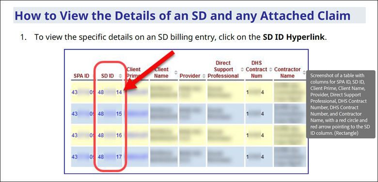 A Help Guide with the Alt Text Box associated to an image in the guide.