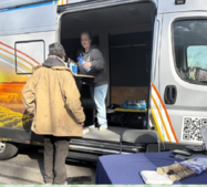 Mobile Van helps Homeless