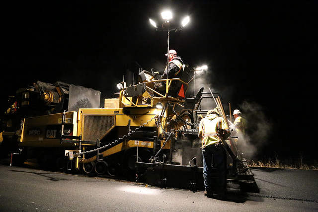 Night Paving Flickr