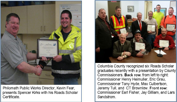 Phomath and Columbia County Roads Scholars