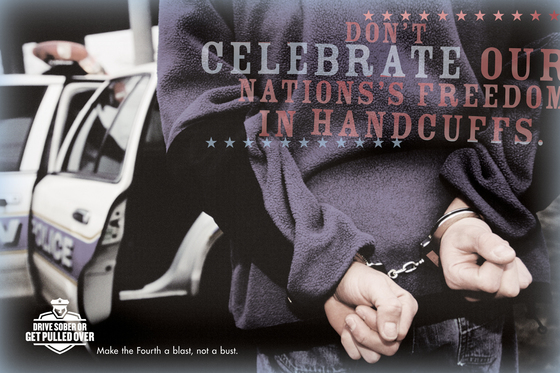 Don't celebrate our nation's freedom in handcuffs