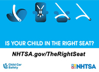 Is your child in the right seat?