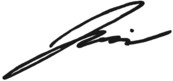 Justin Guinan Signature