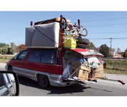 Minivan secure your load example