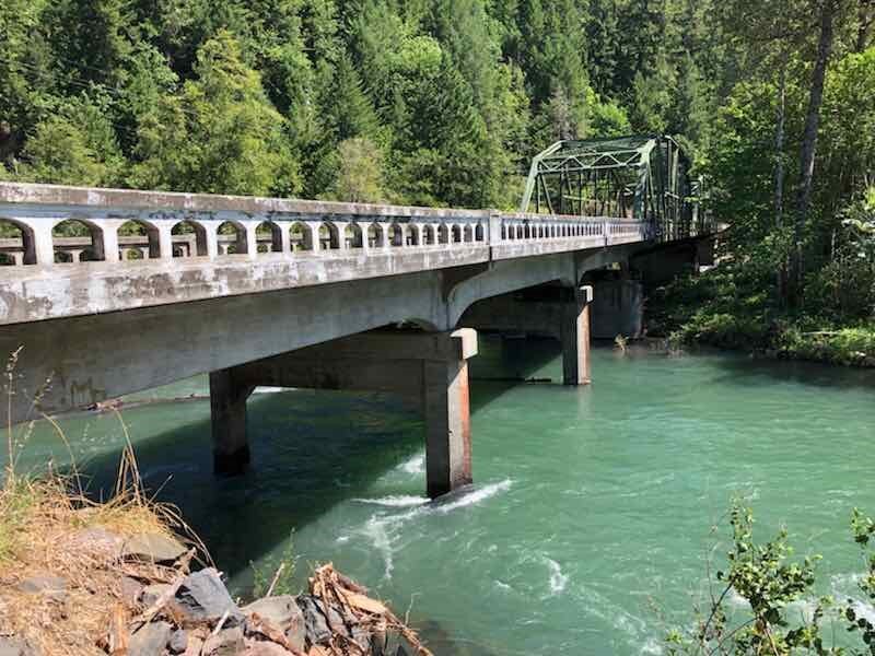 Old Barnard Bridge Westfir