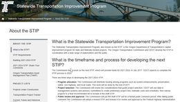STIP webpage