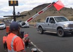 Automated flagger work zone