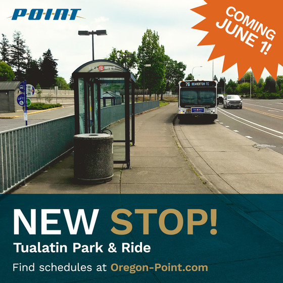 Tualatin POINT bus stop