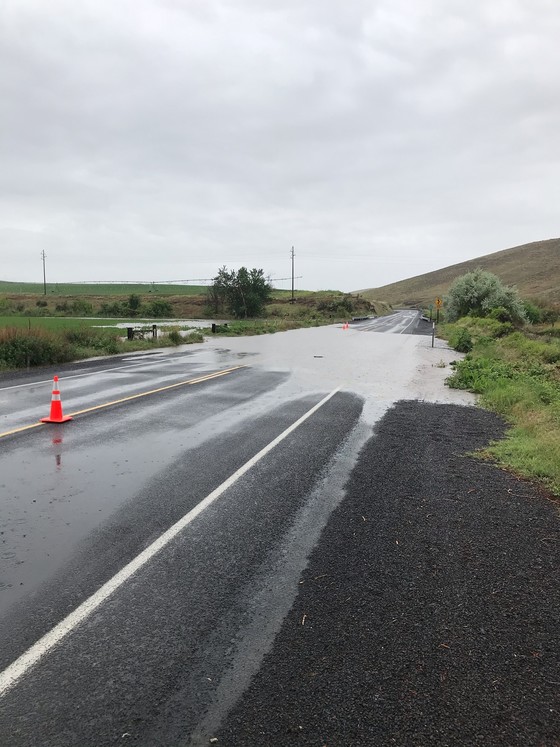 US 395 south of Pilot Rock