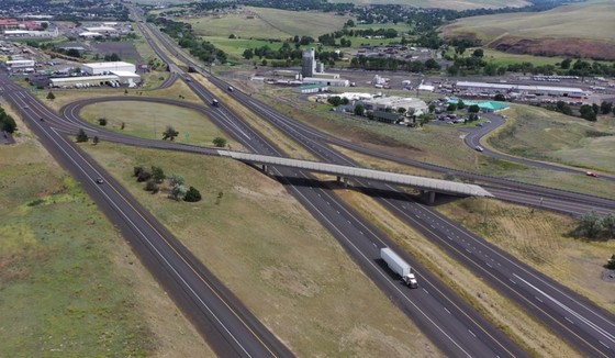 I-84 Exit 207 in Pendleton, OR