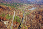 Finn Rock area after fire