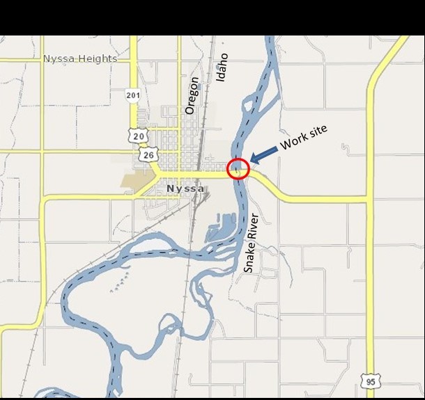 Repair work under U.S. 20/26 Snake River Bridge in Nyssa starts next week
