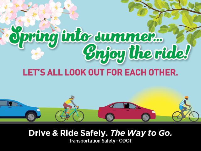 Spring into summer bike ped safety