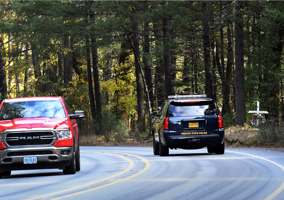 OSP on patrol along U.S. 199