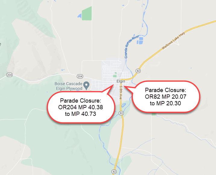 OR82 & OR204 Elgin Stampede Parades