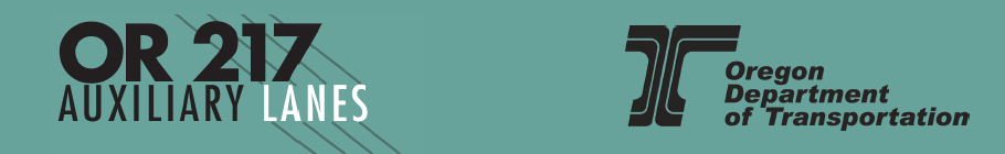 OR 217 Auxiliary Lanes Project Header
