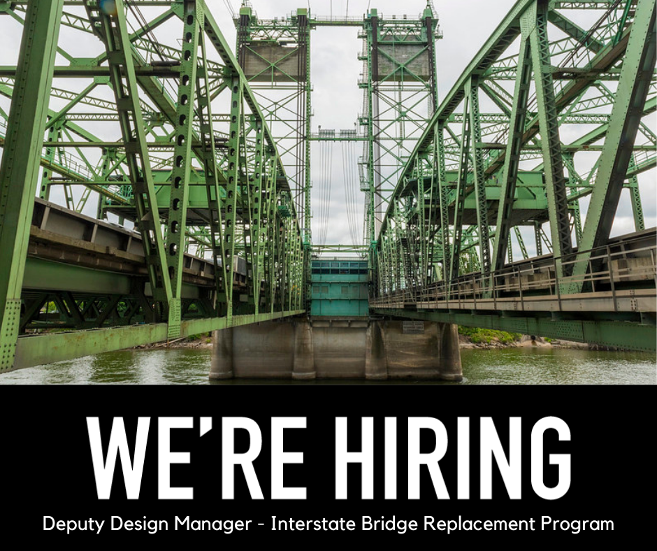 Deputy Design Manager - Interstate Bridge Replacement Program