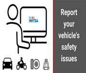 Report your vehicle's safety issues