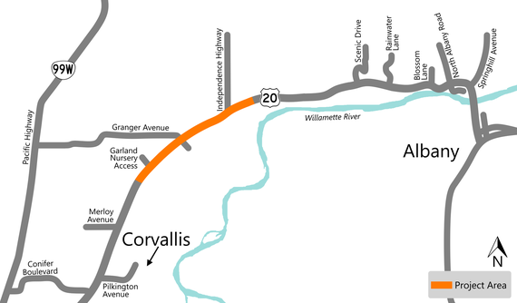 Phase 1 Project Area Map