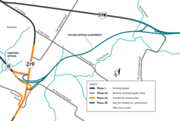 Newberg-Dundee Phase 2 map