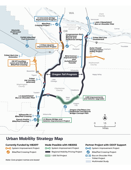 Urban Mobility Strategy Map
