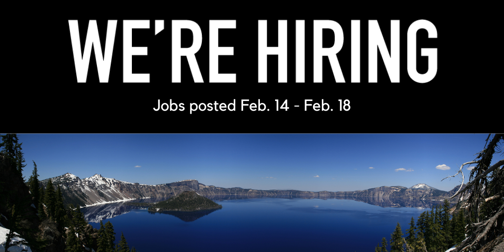 New ODOT Jobs: 2/14-2/18