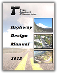 ODOT 2012 Highway Design Manual Cover