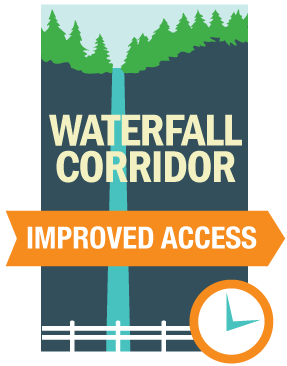Logo for Waterfall Corridor Improved Access