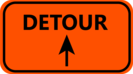 Detour Sign