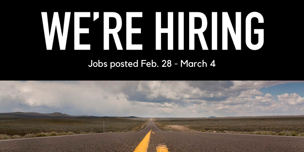 New ODOT jobs 2/28-3/4