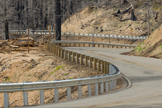 New guardrail on OR 224