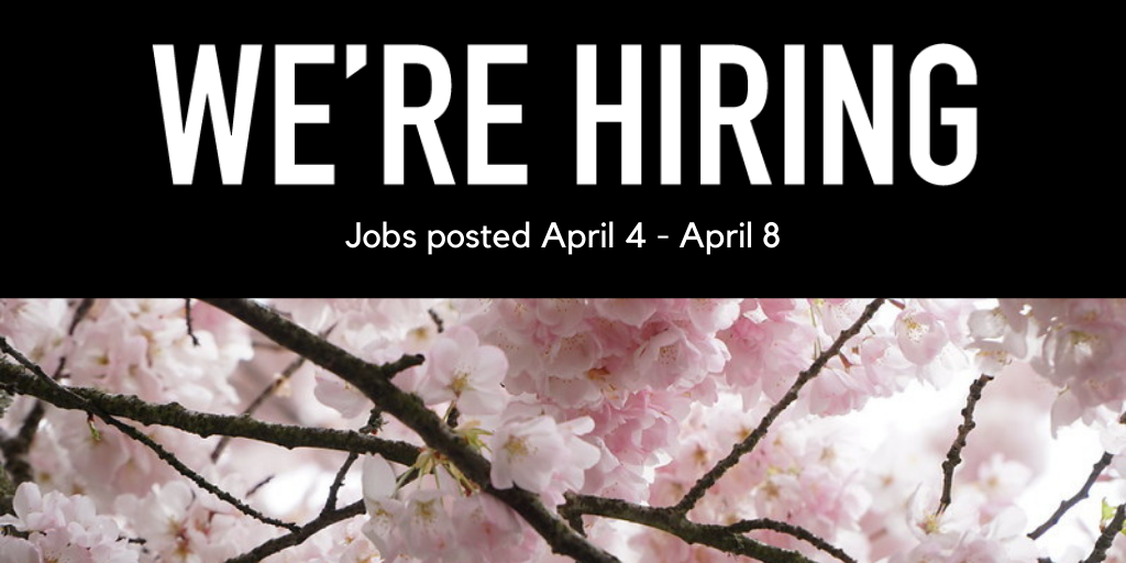 New ODOT jobs 4/4-4/8