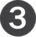 number three icon