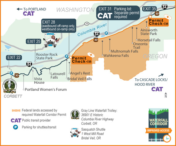 Timed Use Permit Informational Map