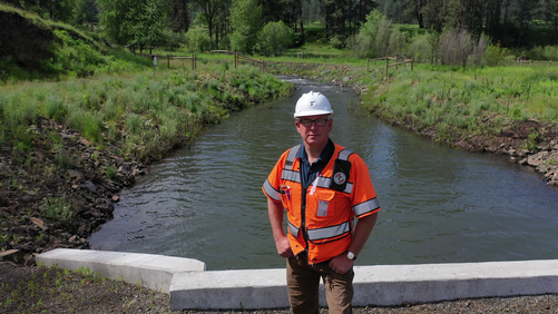 ODOT Environmental Coordinator Paul Kennington