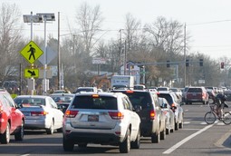 OR 99W in South Corvallis 