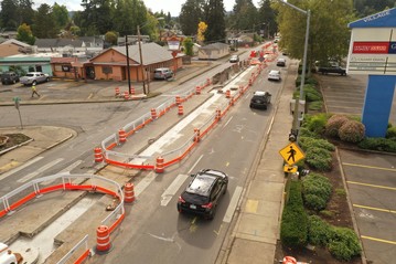Picture of construction in Cottage Grove