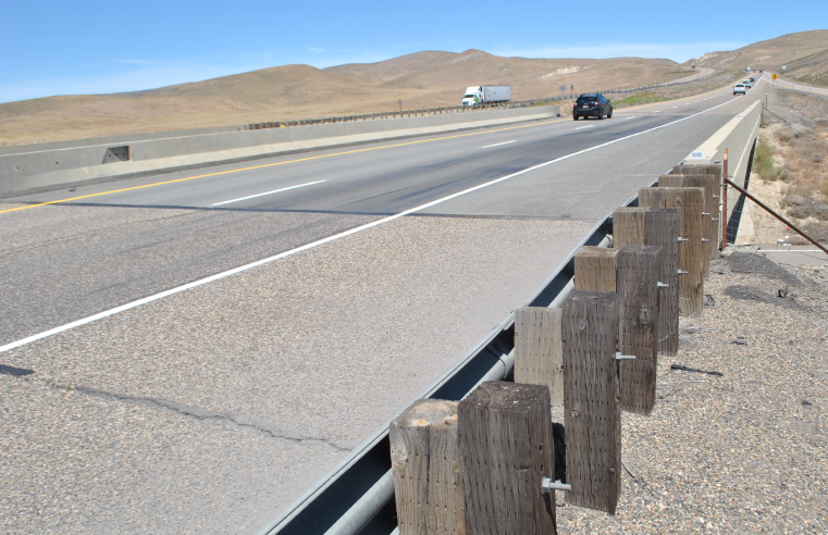 Benson Creek interchange bridge.