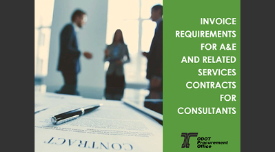 Consultant Training Courses - ODOT Invoice Specialist