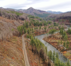 Aerial image of OR 126