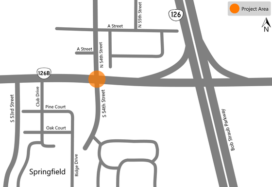 project area line map