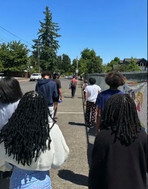 Parkrose Safe Routes students