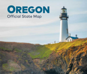 Oregon state map cover