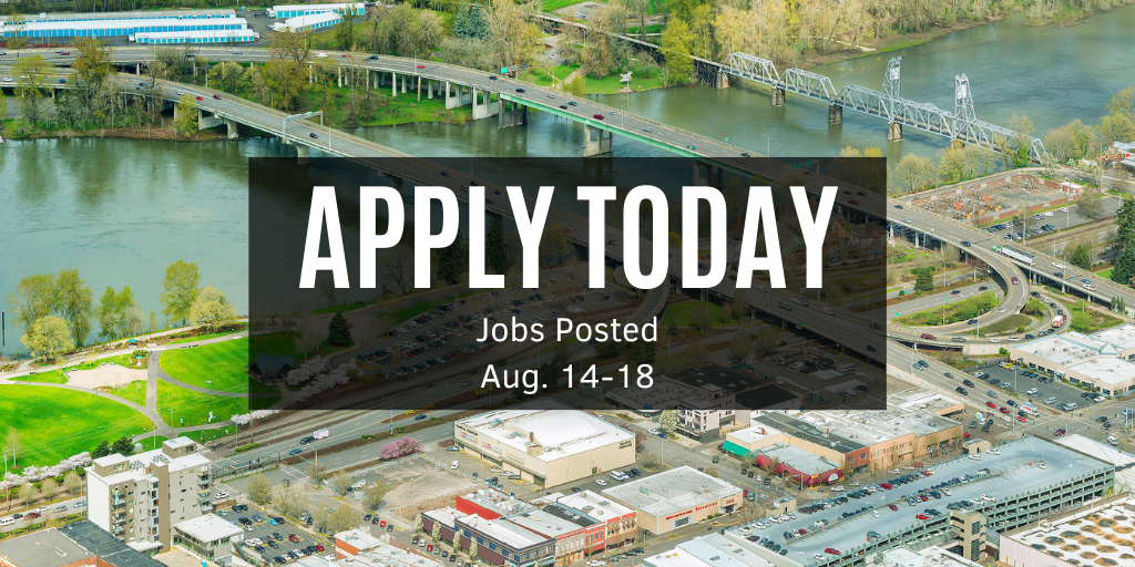 ODOT Jobs Bulletin August 18, 2023