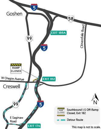 detour map
