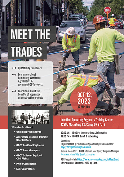 Meet the Trades flyer