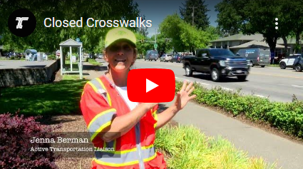 crossing closed video icon