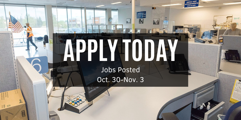 ODOT Jobs Bulletin November 3, 2023